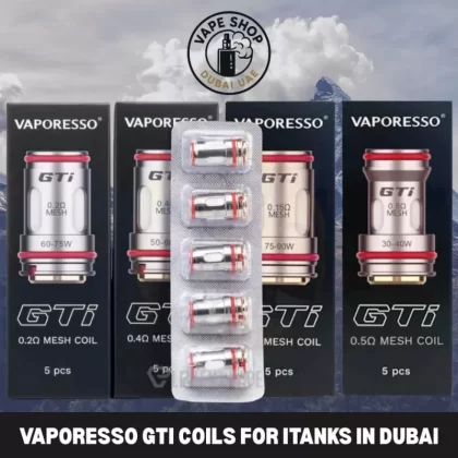 VAPORESSO GTi Coils for iTanks in Dubai, UAE