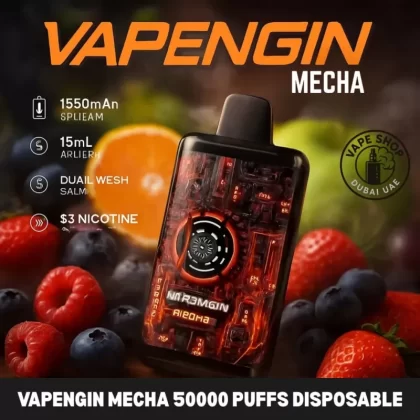 VAPENGIN Mecha 50000 Puffs Disposable Vape In UAE