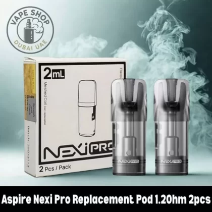 Aspire Nexi Pro Replacement Pod 1.2Ohm 2pcs In UAE