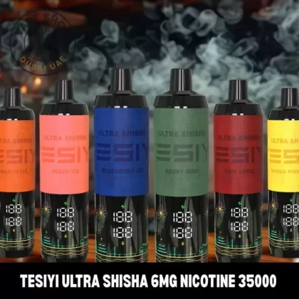 Tesiyi Ultra Shisha 6Mg Nicotine 35000 Puffs Uae