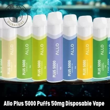 Allo Plus 5000 Puffs 50mg Disposable Vape In Dubai