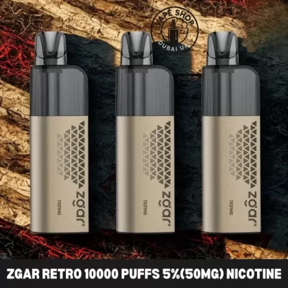 ZGAR Retro 10000 Puffs 5%(50mg) Nicotine In Dubai