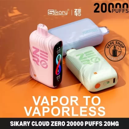 Sikary Cloud Zero 20000 Puffs Disposable 20mg In Dubai, UAE