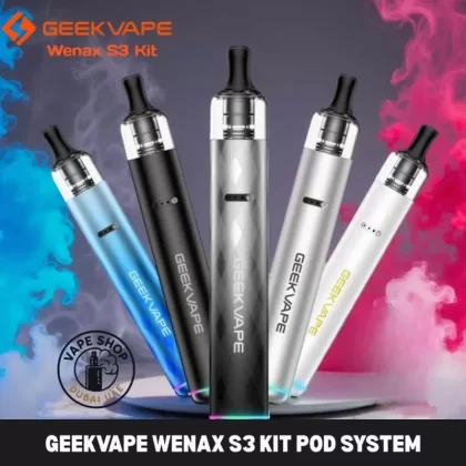 GEEKVAPE Wenax S3 ( Stylus 3 ) Kit 1100mAh Pod System 18W Vape Kit
