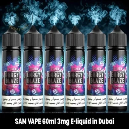 SAM VAPE 60ml 3mg E-liquid in Dubai