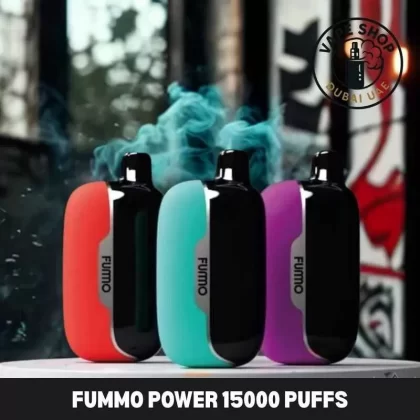 Fummo Power 15000 Puffs 20mg Nicotine Non-Rechargeable Disposable Vape