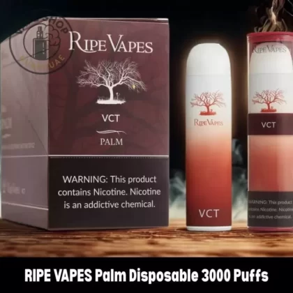 RIPE VAPES Palm Disposable 3000 Puffs 20MG Rechargeable Vape