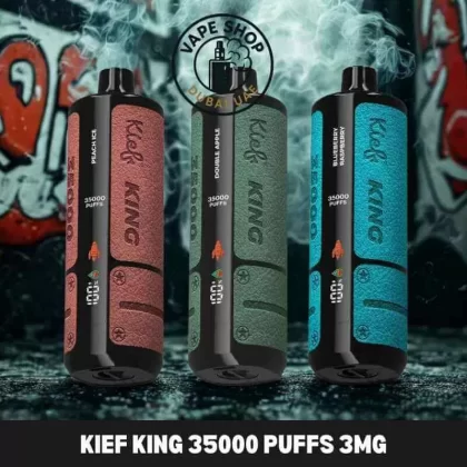 Kief King 35000 Puffs 3mg Nicotine Disposable Vape in Dubai UAE
