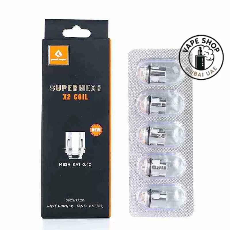 GEEKVAPE Super Mesh X1X2 Coils ( Version) – 5pcspack in Dubai, UAE