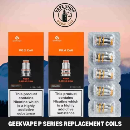 GEEKVAPE P Series Replacement Coils (5 PCS) in Dubai, UAE