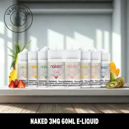 Naked 3Mg 60Ml E-Liquid
