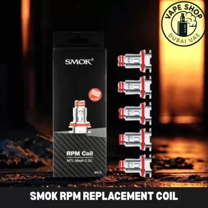 SMOK RPM Replacement Coil 5pcs Buy in UAE Dubai Vape