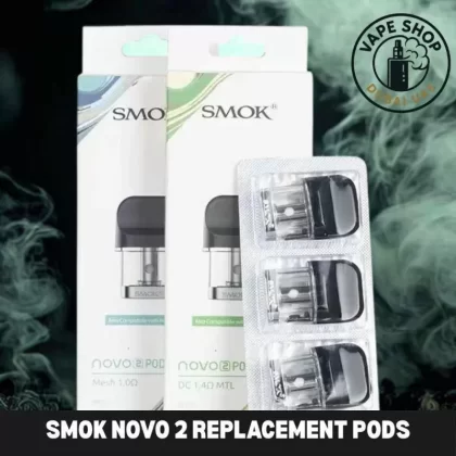 Smok Novo 2 Replacement Pods in Vape Dubai