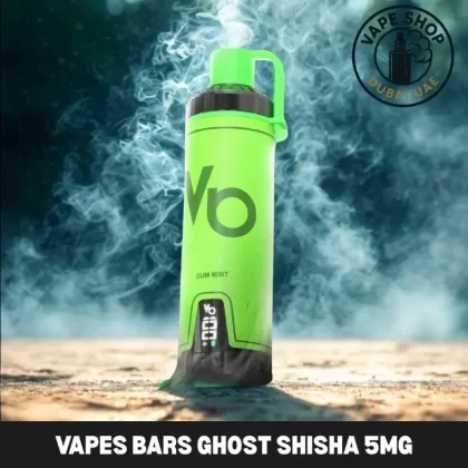 VAPES BARS Ghost Shisha 15000 Puffs 5MG Nicotine Disposable Vape in