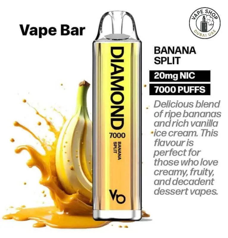 Vapes Bars Diamond 2% Nicotine 7000 Puffs in Dubai UAE - Image 2