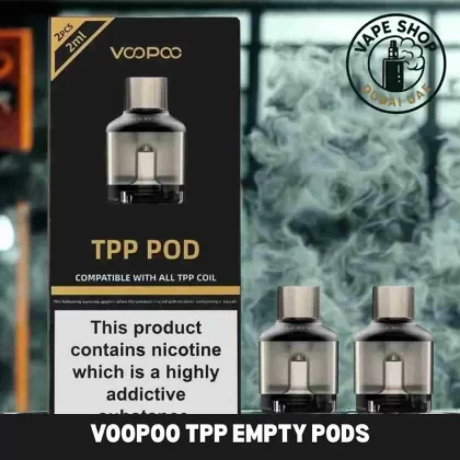 VOOPOO TPP Empty Pods 5.5ml Replacement Pods in Dubai
