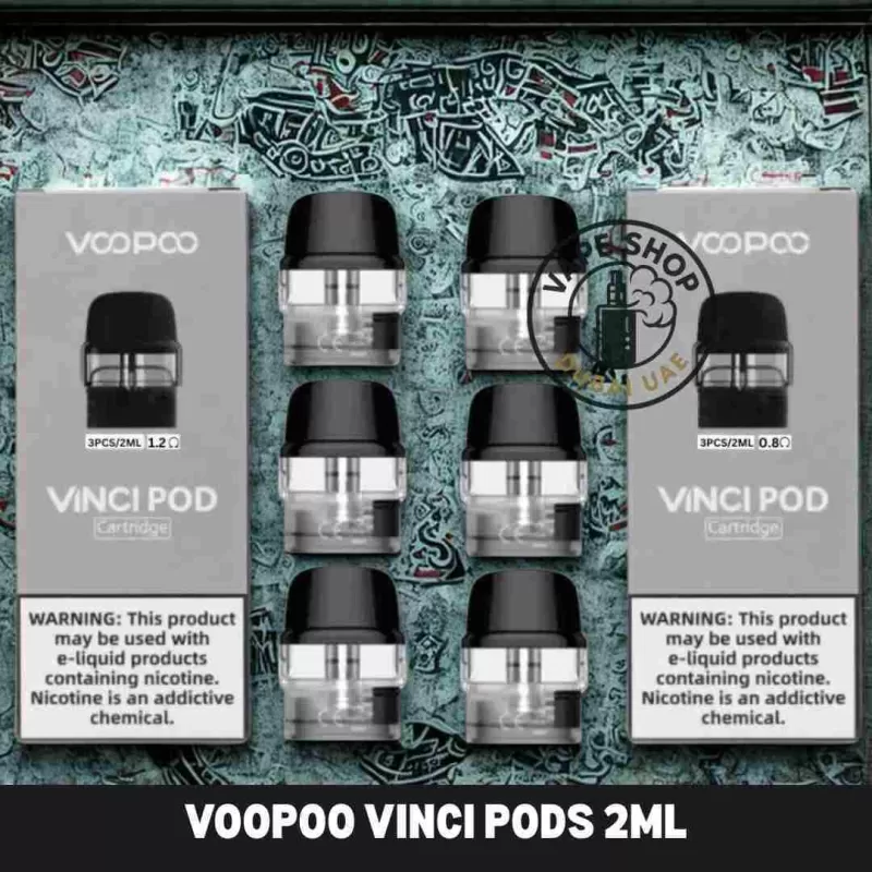 VOOPOO Vinci Pods 2ml Replacement Pod Cartridge in Dubai, UAE