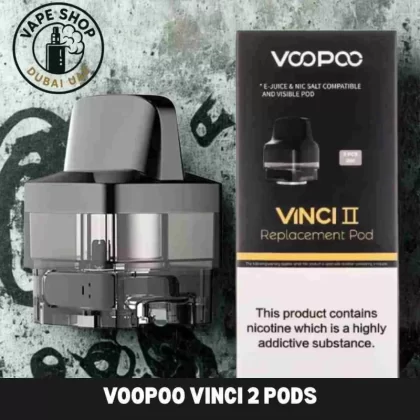 VOOPOO Vinci 2 Pods 6.5ml Replacement Pod Cartridge for Vinci 2 &