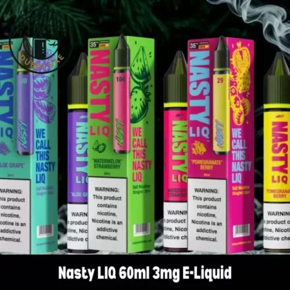 Nasty LIQ 60ml 3mg E-Liquid