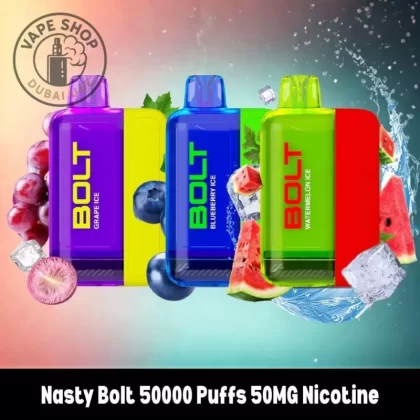 Nasty Bolt 50000 Puffs 50MG Nicotine Disposable Vape