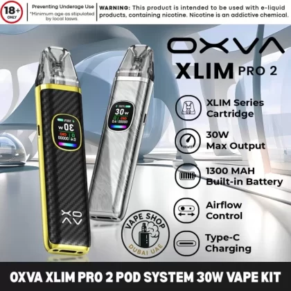 OXVA XLIM Pro 2 Pod System 30W Vape Kit in Dubai