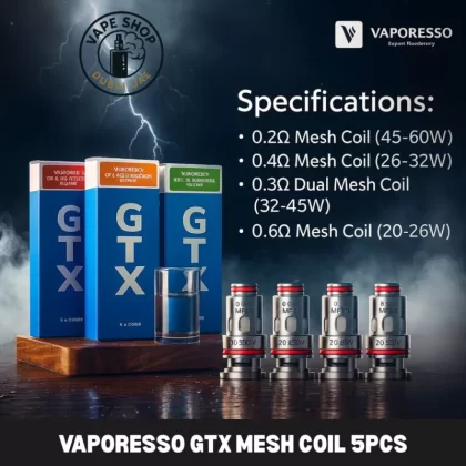 Vaporesso GTX Mesh Coil 5pcs In Dubai