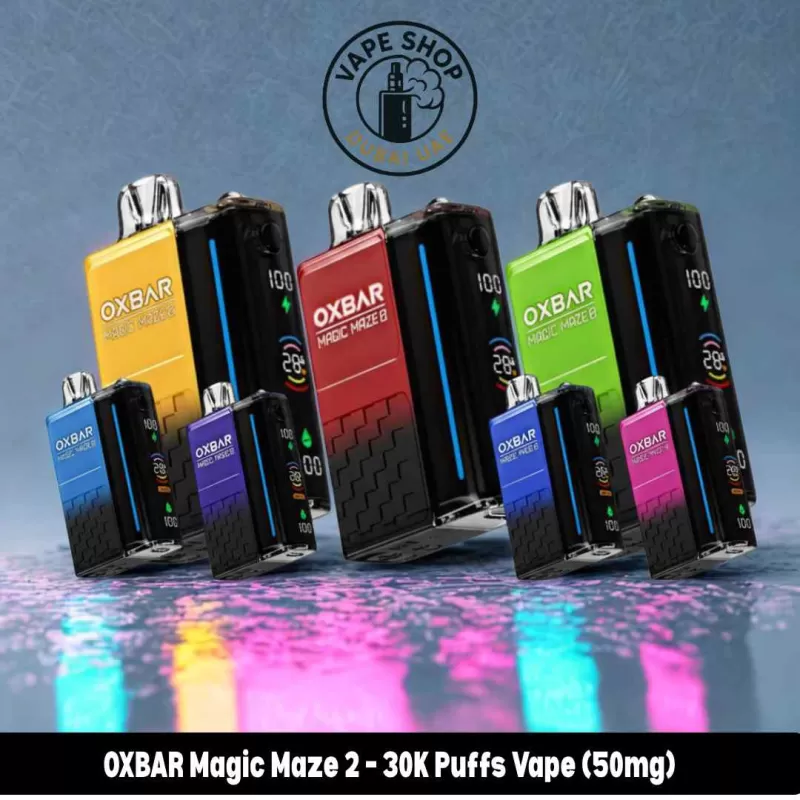 OXBAR Magic Maze 2 disposable 30000 Puffs 50mg Vape in Dubai