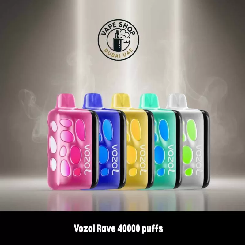 Vozol Rave 40000 puffs 20MG and 50mg nicotine