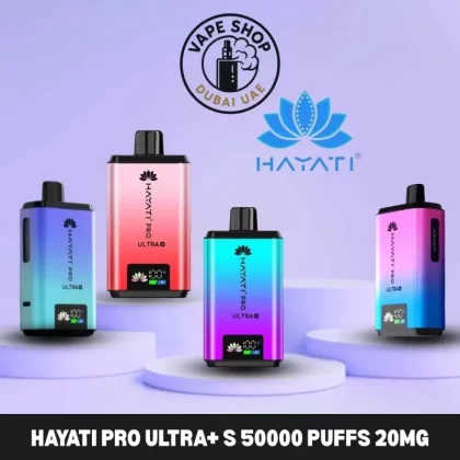 Hayati Pro Ultra+ S 50000 Puffs 20MG Nicotine In Dubai