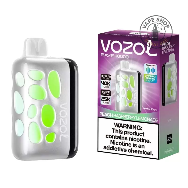 Vozol Rave 40000 puffs 20MG and 50mg nicotine - Image 2