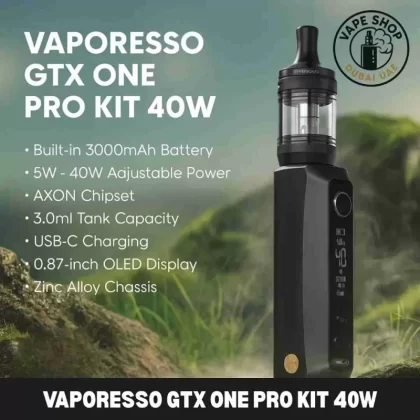 Vaporesso GTX One Pro Kit 40W 3000mAh Battery In Dubai
