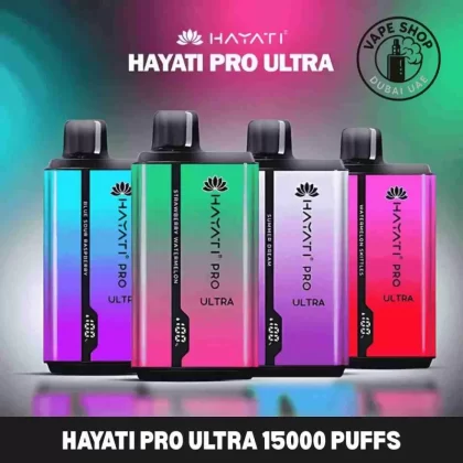 HAYATI Pro Ultra 15000 Puffs Dual Flavours 2% Nicotine Disposable Vape