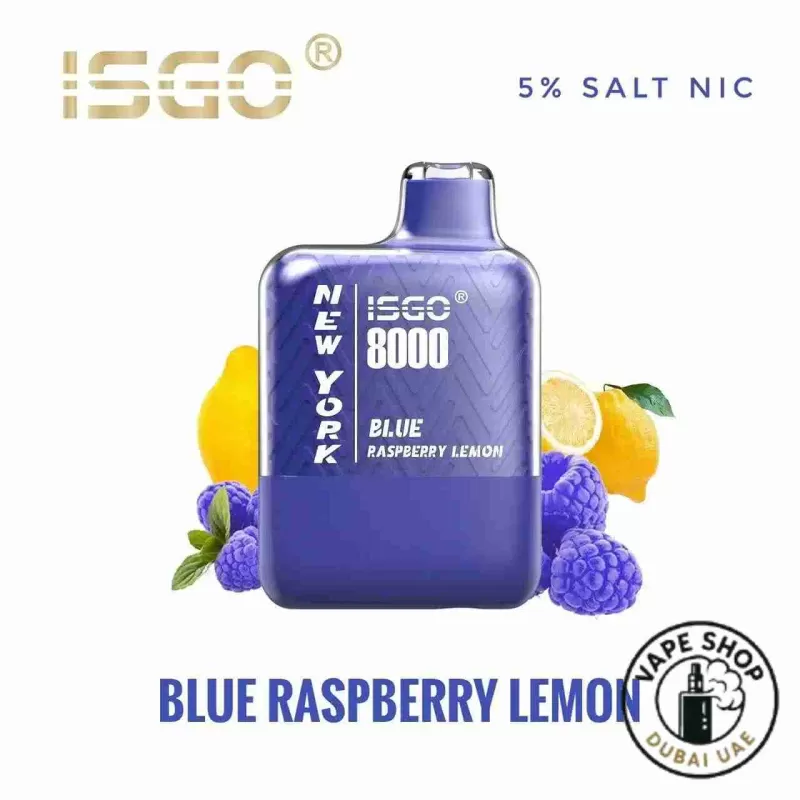 Isgo York 8000 Puffs Rechargeable Disposable Vape In UAE - Image 2