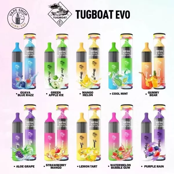 Tugboat Evo 4500 Puffs Dubai Vape in dubai uae - Image 2