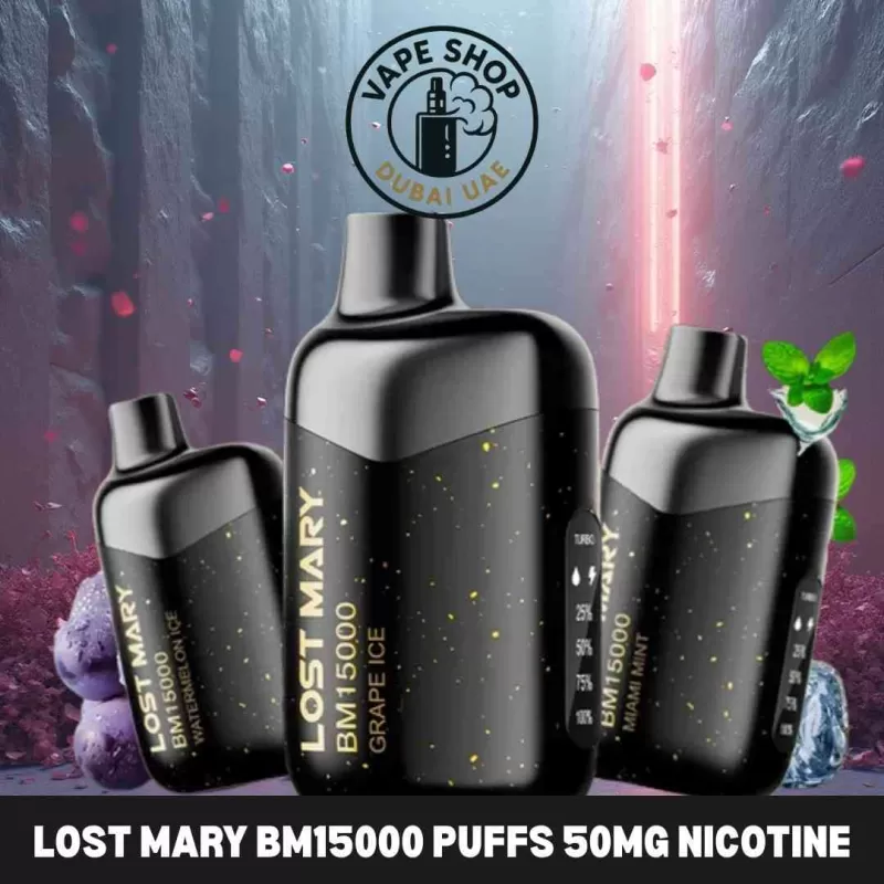 Lost Mary BM15000 Puffs 50mg Nicotine Dual Mode Disposable In UAE