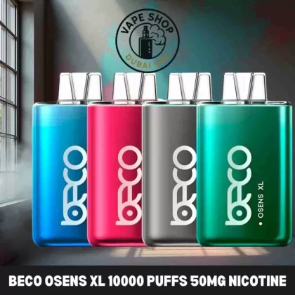 BECO Osens XL 10000 Puffs 50mg Nicotine Rechargeable Disposable Vape