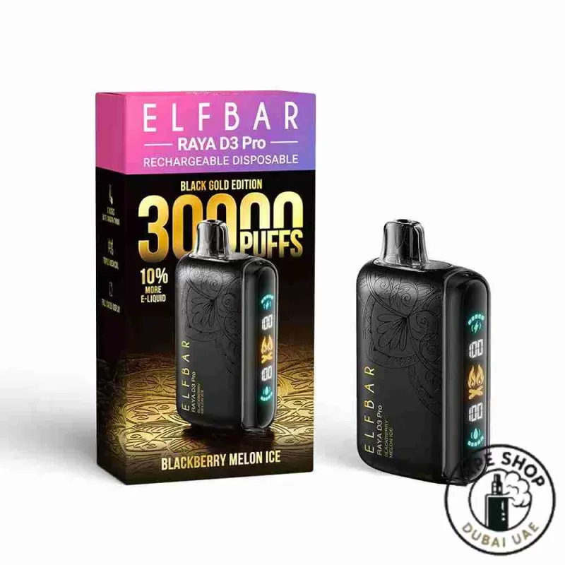 Elf bar Raya d3 pro 30000 puffs 50mg disposable vape in UAE - Image 3