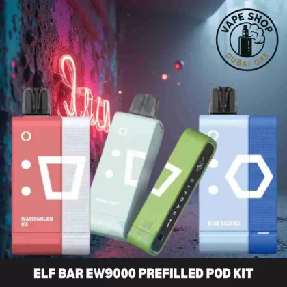 ELF BAR EW9000 Prefilled Pod Kit 9000 Puffs 50mg Disposable Vape