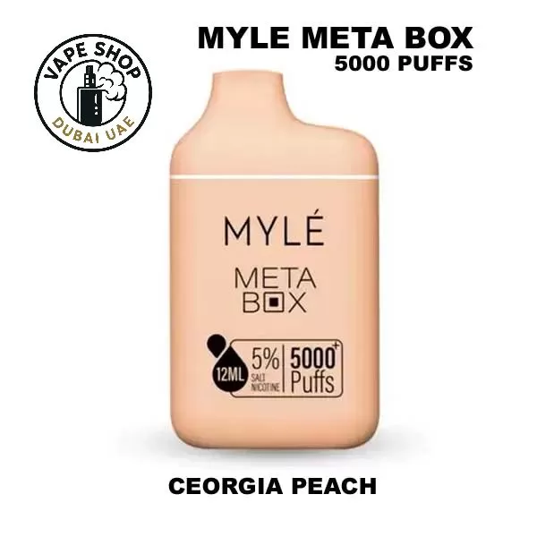 Myle Meta Box 2% & 5% nicotine 5000 Puffs rechargeable Disposable Vape - Image 2