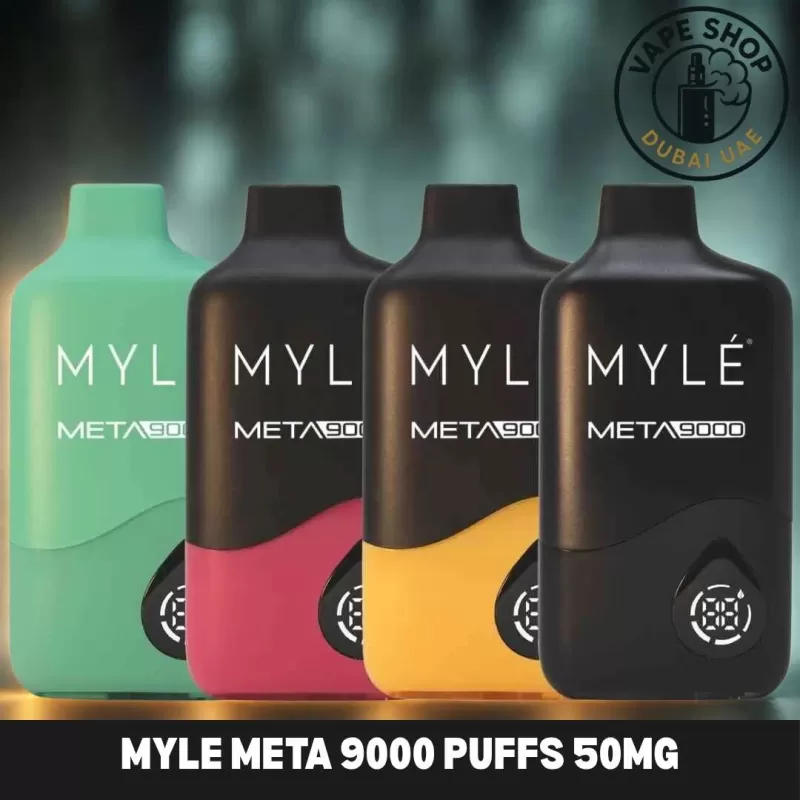 MYLE Meta 9000 Puffs 50mg Nicotine in Dubai