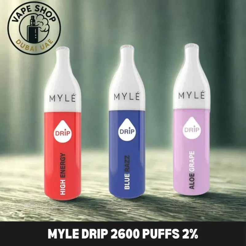 Myle Drip 2600 Puffs 2% disposable vape in dubai