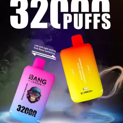 Bang Leader 32000 – 32K Puffs 28ml×2 E-liquid Dual Flavors Disposable