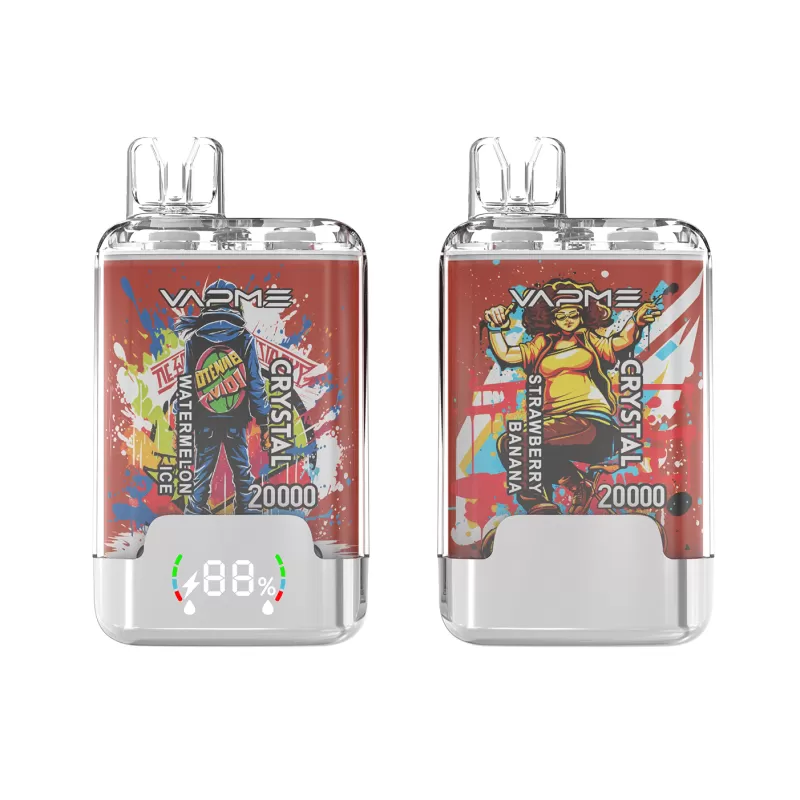 VAPME CRYSTAL 20000 – 20K Puffs 1.0Ω Mesh Coil Dual Flavors Disposable - Image 2