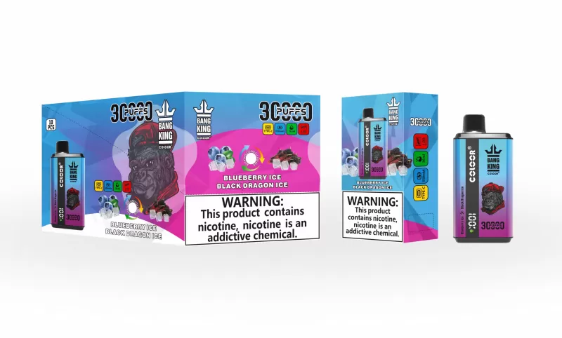 Bang King 30000 – 30K Puffs Dual Flavors 1.0Ω Mesh Coil Disposable - Image 2
