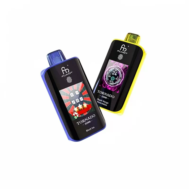 Fumot Tornado 25K Smart Screen Disposable Vape 25000 Puffs