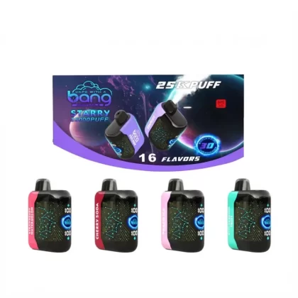 Bang Starry 25000 Puffs 3D Curved Screen Disposable Vape