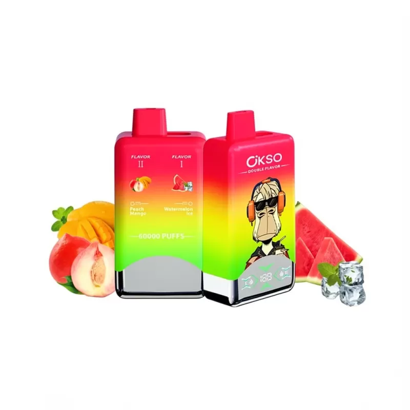 OKSO Double Flavor 60000 Puffs LED Screen 60k Vape - Image 2