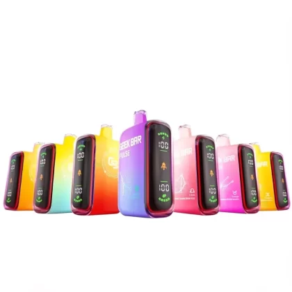 Geek Bar Pulse 15000 Puffs Disposable Vape with Smart Screen