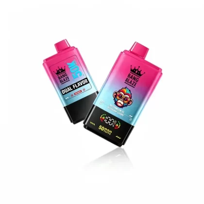 Bang Blaze 50000 Puffs 2 in 1 Flavors 50K Disposable Vape