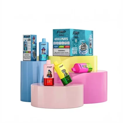 FIHP Triple 60000 Puffs 3 in 1 Vape – Triple Flavors